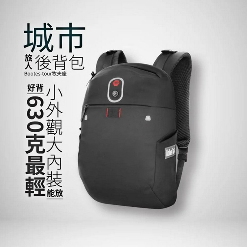 【Niche 樂奇】城市旅人牧夫座防水旅遊後背包 N-19202 隨行側背包 旅行護照卡夾包 三件組-細節圖6