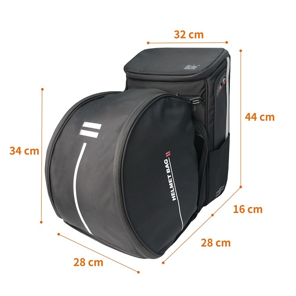 【Niche 樂奇】 重機油箱頭盔後背包 NDF-I I   騎士筆電背包 NDF-2-細節圖10