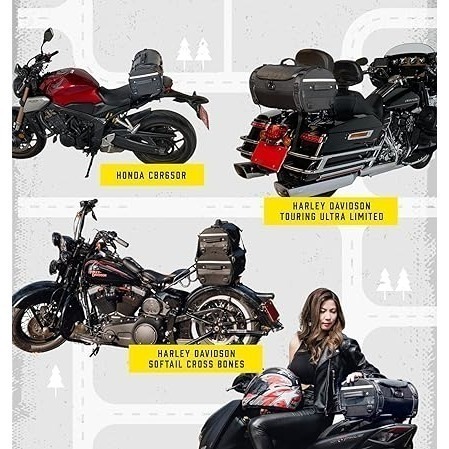 【Niche 樂奇】重機城市旅人可疊加後座包 NMO-2303 L號-細節圖2