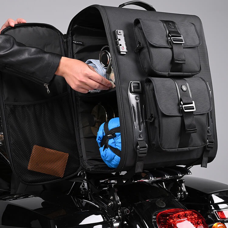 【Niche 樂奇】重機高背靠後座包 NMO-2304-細節圖6