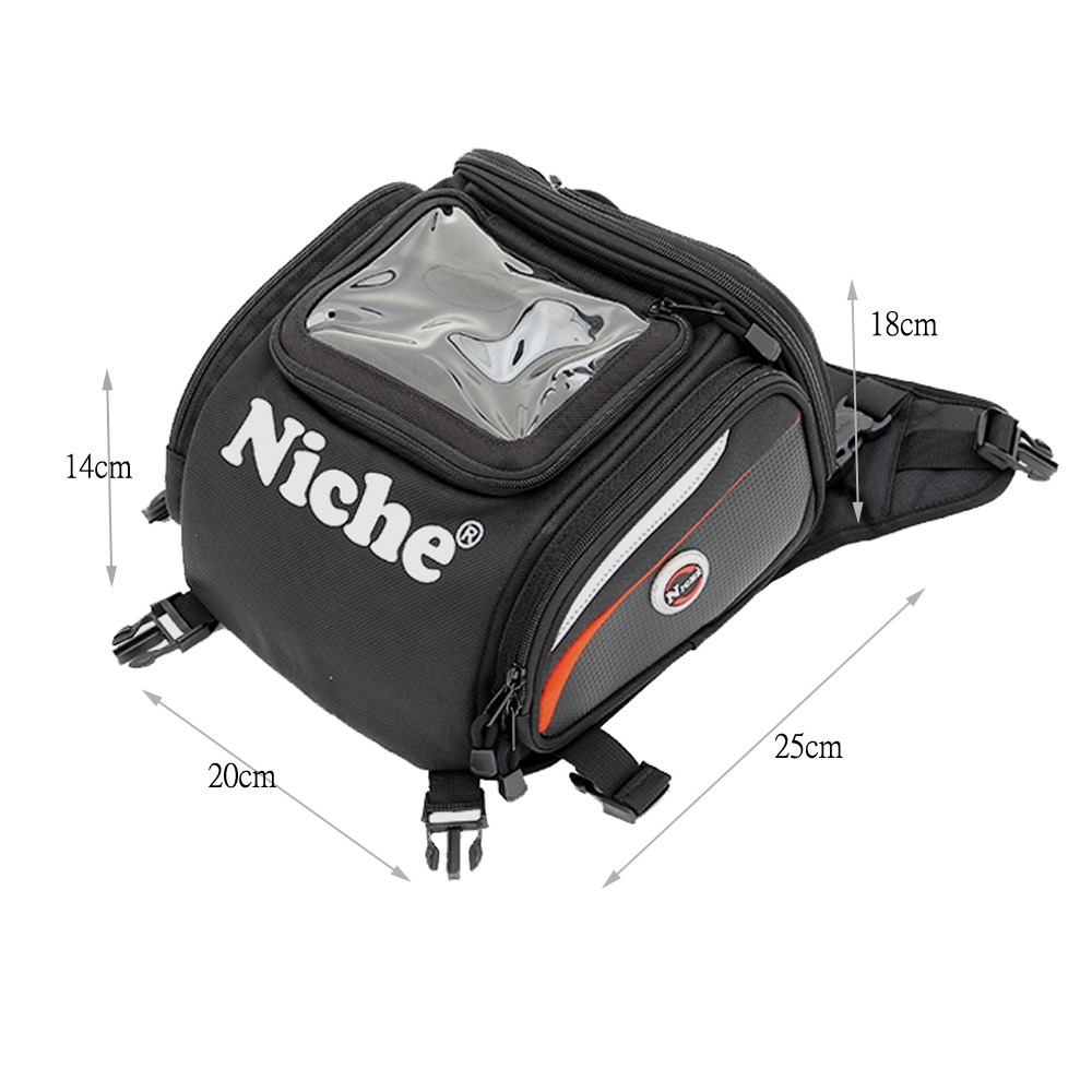 重機導航GPS油箱包 NMO-8201B | NICHE 樂奇重機包專賣-細節圖7