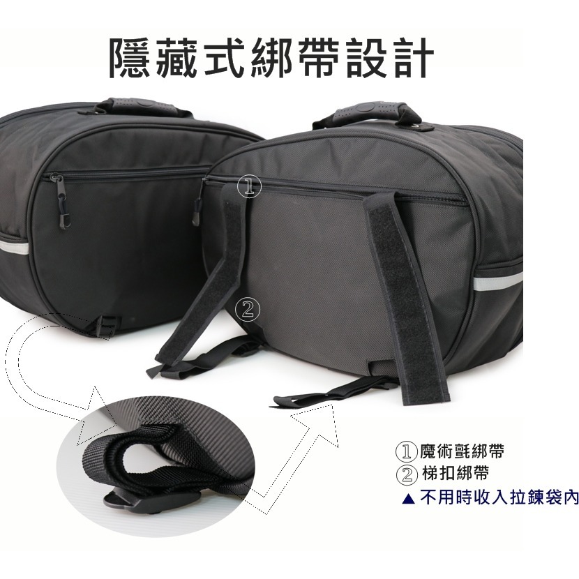 重機經典馬鞍包 NMO-8209 | NICHE 樂奇重機包專賣-細節圖8