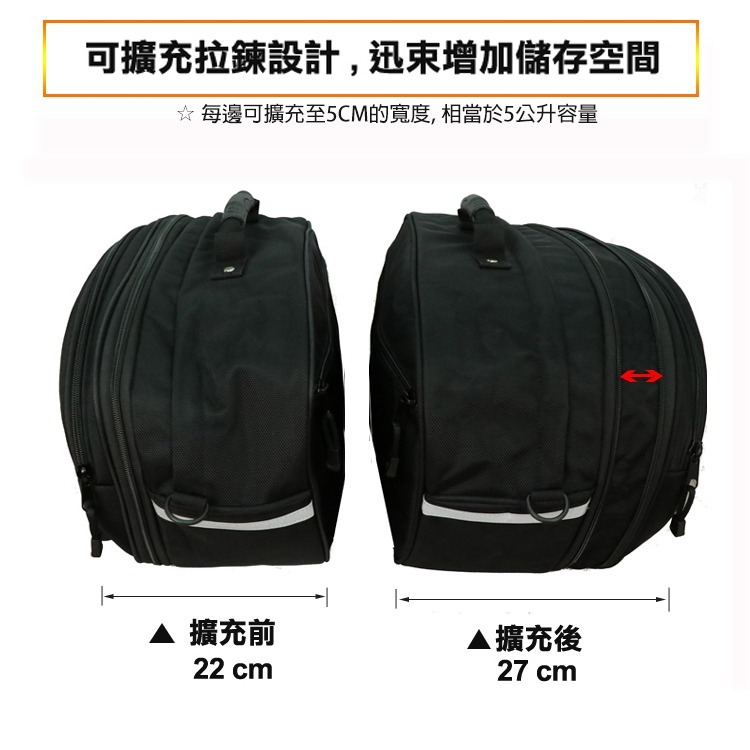 重機經典馬鞍包 NMO-8209 | NICHE 樂奇重機包專賣-細節圖9