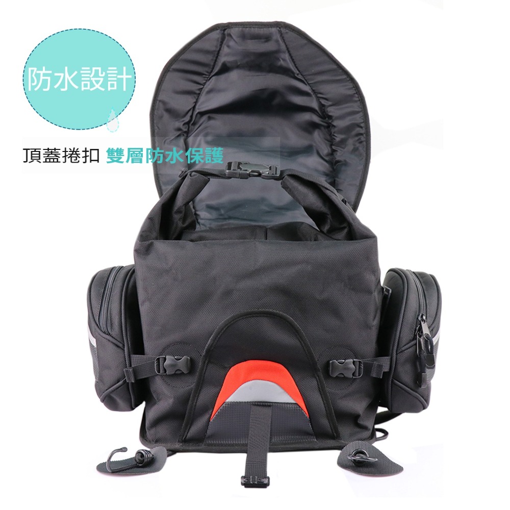 重機頭盔後座包 後尾袋 NMO-8212 秋高氣爽出遊 優惠價$2980 | NICHE 樂奇重機包專賣-細節圖8