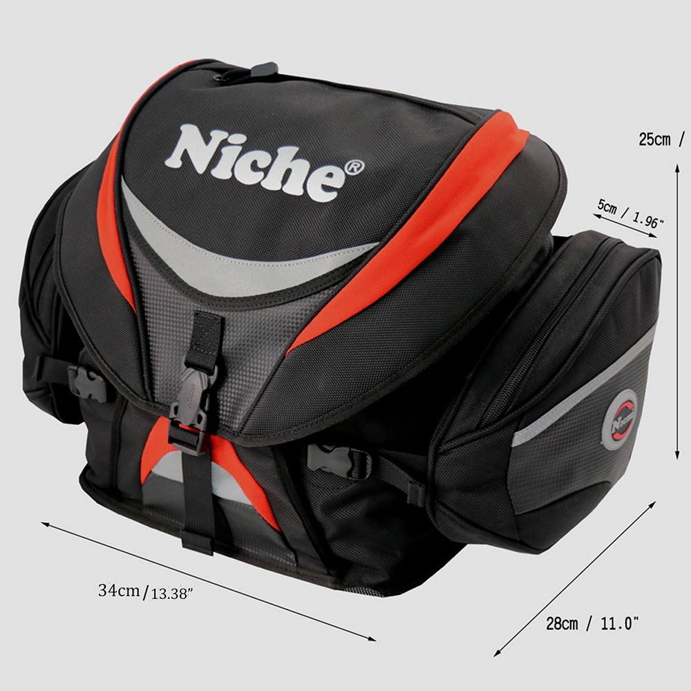 重機頭盔後座包 後尾袋 NMO-8212 秋高氣爽出遊 優惠價$2980 | NICHE 樂奇重機包專賣-細節圖10