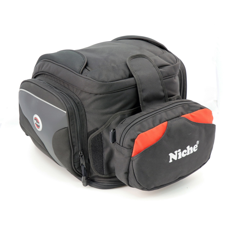 重機頭盔後座包 後尾袋 NMO-8215| NICHE 樂奇重機包專賣-細節圖8