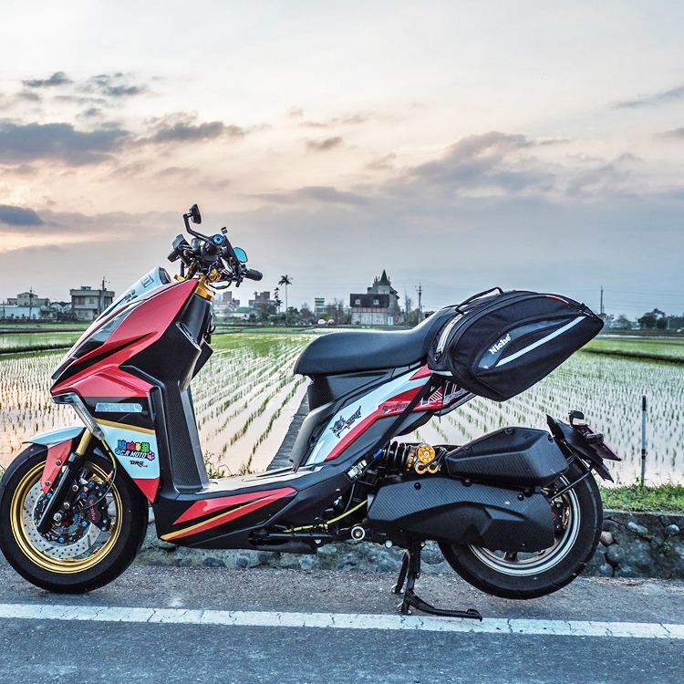 重機銳角馬鞍包 NMO-2205 | NICHE 樂奇重機包專賣-細節圖3