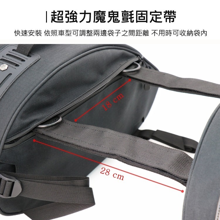 重機馬鞍包 NMO-2206 | NICHE 樂奇重機包專賣-細節圖8