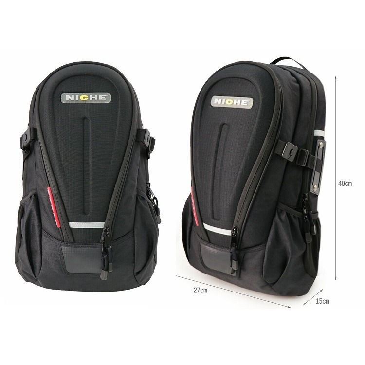 騎士硬殼筆電後背包 NMO-2224 | NICHE 樂奇重機包專賣-細節圖11