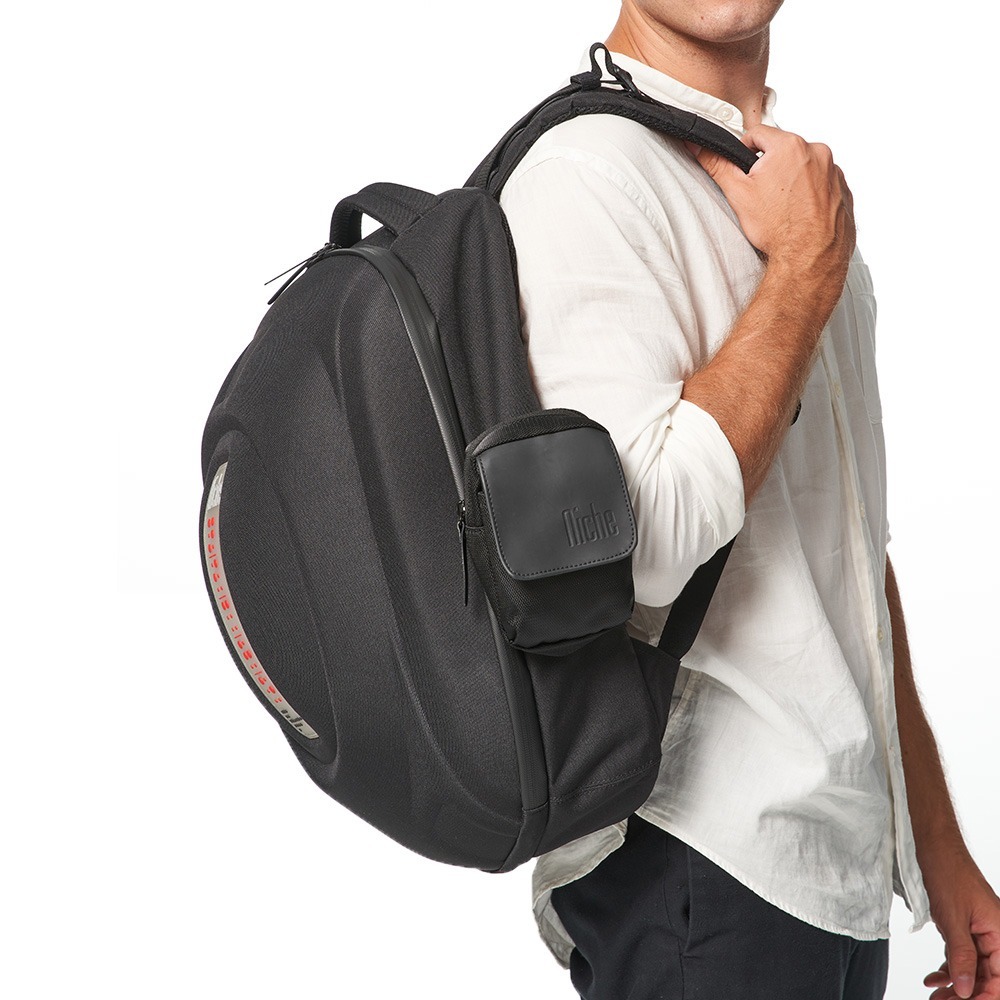 城市旅人軟殼後背包 防撞 大容量 防水 N-19204 | NICHE 樂奇旅行休閒包專賣-細節圖2