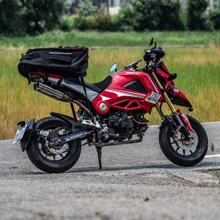 重機拉桿頭盔後座包 滑輪袋 NMO-2214 | NICHE 樂奇重機包專賣-細節圖2