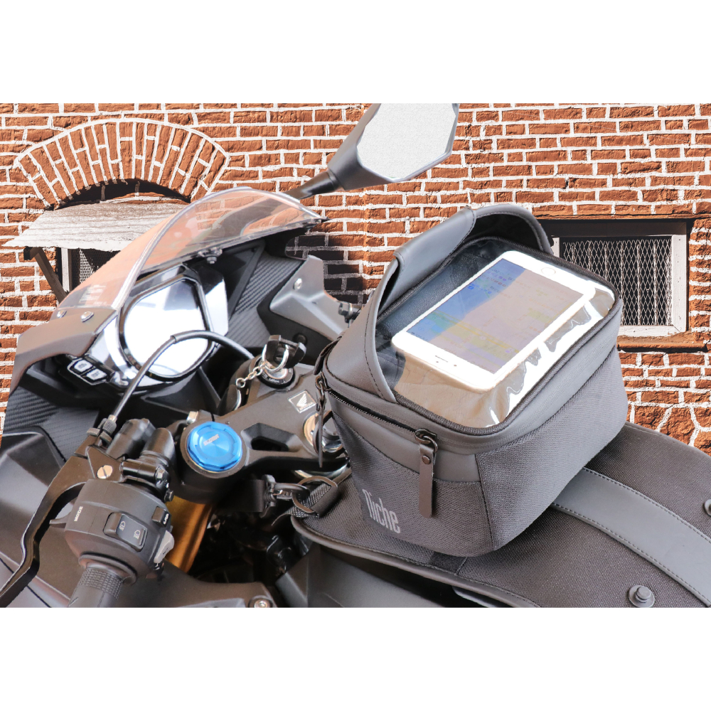 專利磁扣快取導航包 GPS油箱包 #811 | NICHE 樂奇重機包專賣-細節圖2