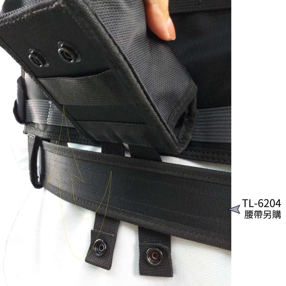 工具收納袋 腰包 腿袋 TL-6214 | NICHE 樂奇工具包專賣-細節圖9