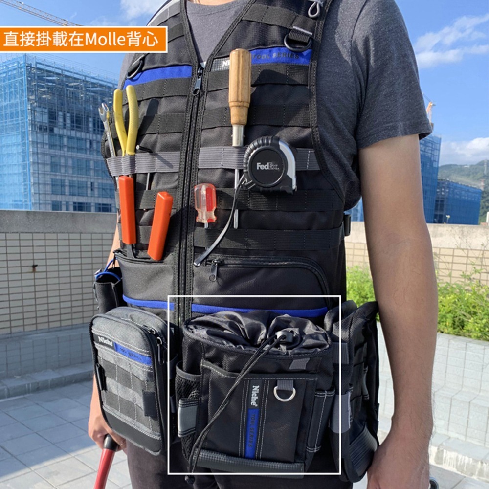 工具收納袋 腰包 腿袋 TL-6227 | NICHE 樂奇工具包專賣-細節圖4