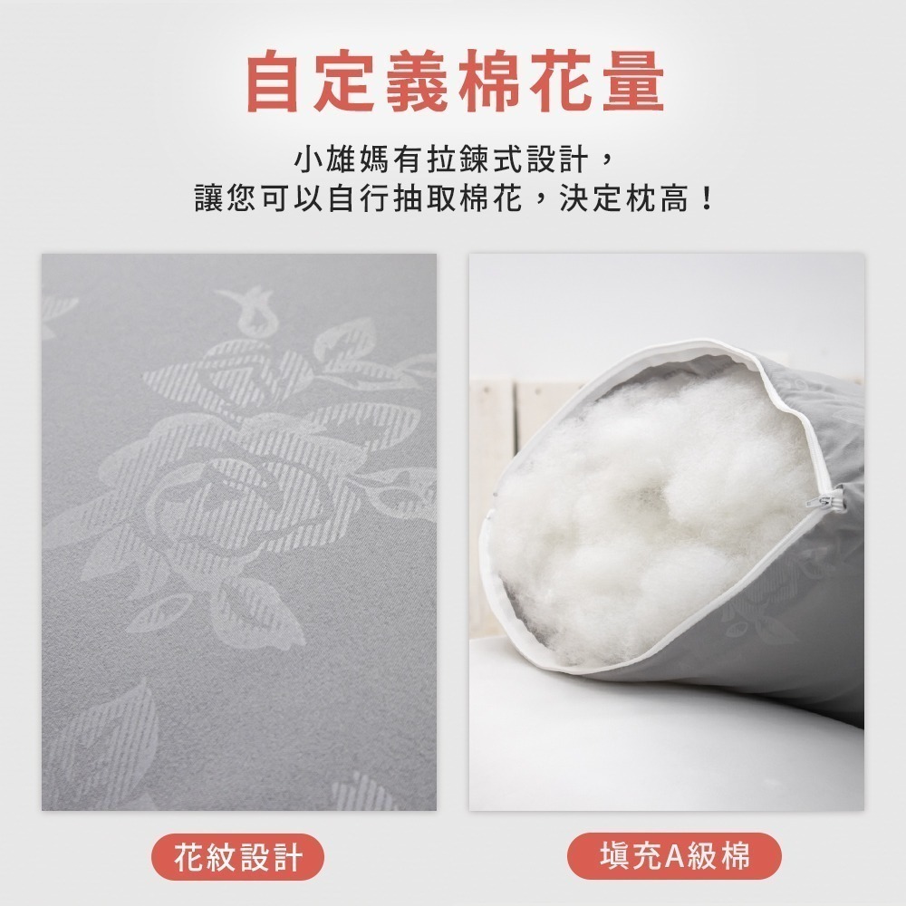 【台灣製造】枕頭 水洗枕 五色壓花枕 拉鍊式 枕心 枕芯 中枕 高枕頭 中低枕 中高枕 飯店枕頭 民宿枕頭-細節圖4
