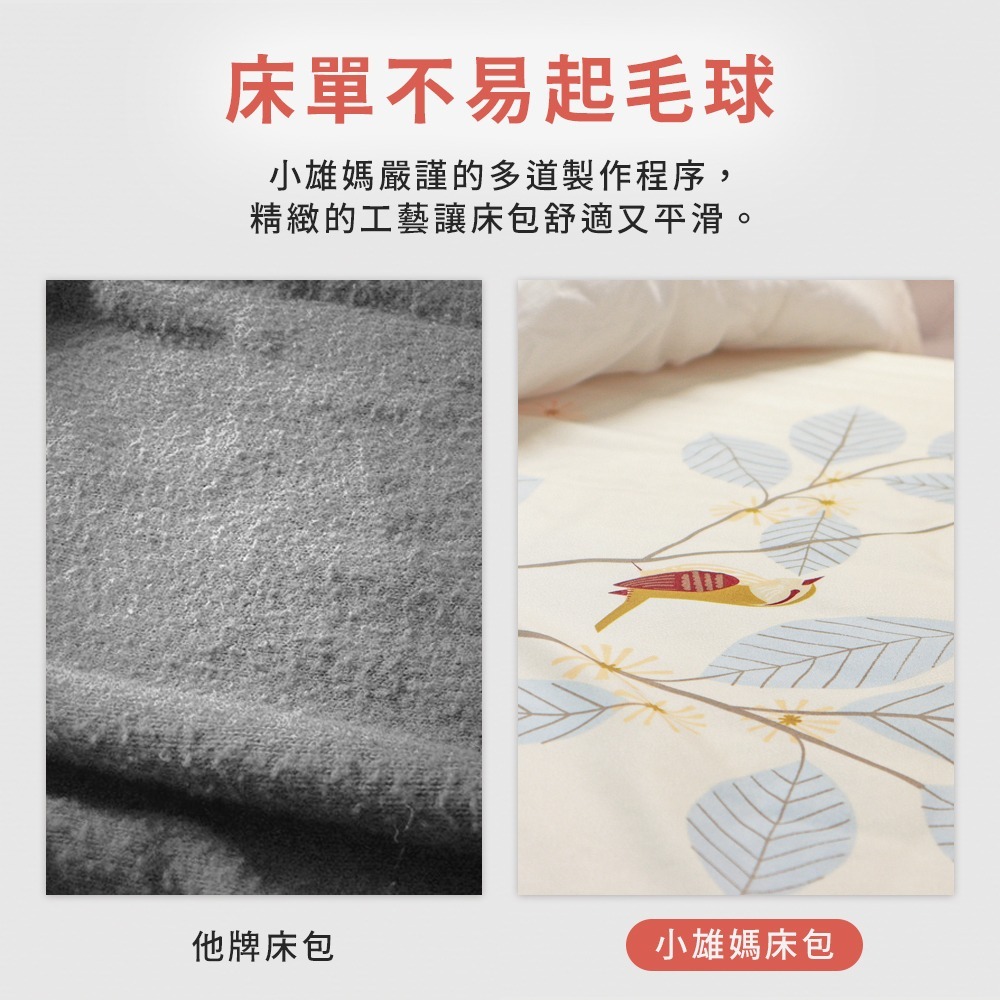 雲絲棉雙人床包 附枕頭套 台灣製造 5x6.2 床罩 床單 雙人素色 床墊套 保潔墊 小雄媽 現貨-細節圖2