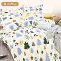 雲絲棉雙人床包 附枕頭套 台灣製造 5x6.2 床罩 床單 雙人素色 床墊套 保潔墊 小雄媽 現貨-規格圖7