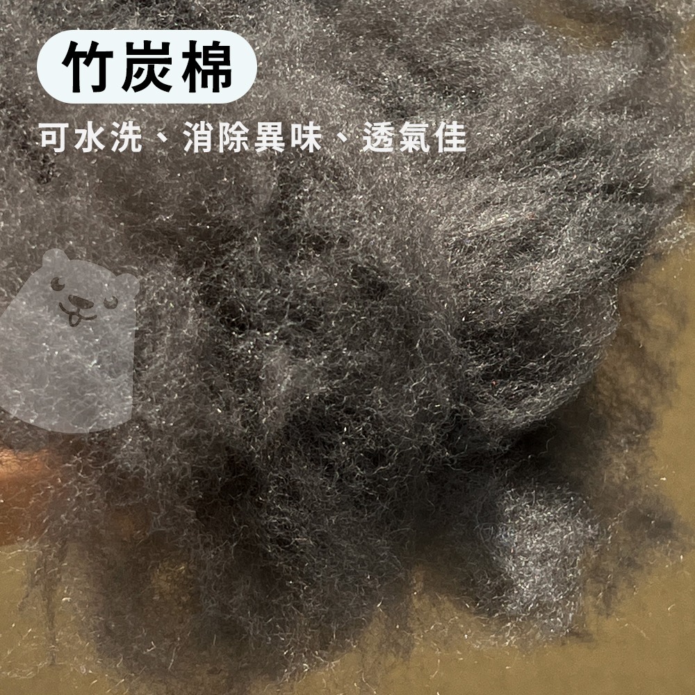 【MIT5款】棉花 手作棉花 填充棉花 A級棉 可水洗棉 銀離子棉 羽絲絨棉 純棉 竹炭棉 填充娃娃 現貨 小雄媽-規格圖6