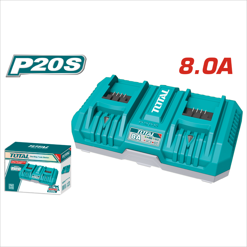 TOTAL 20V電池 充電器-規格圖1