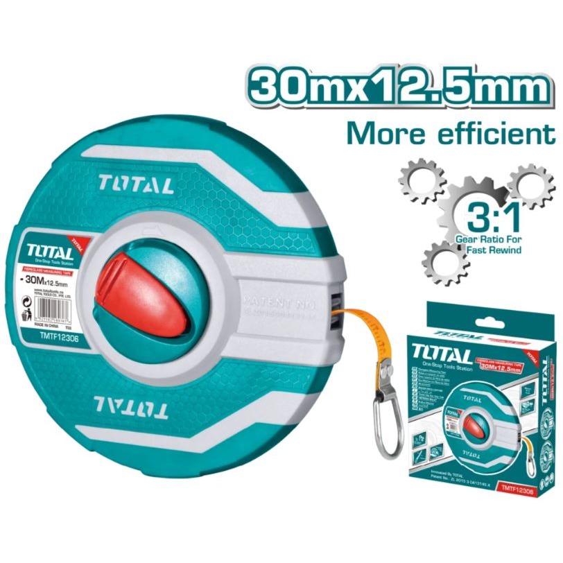 TOTAL 捲尺 30米-規格圖1
