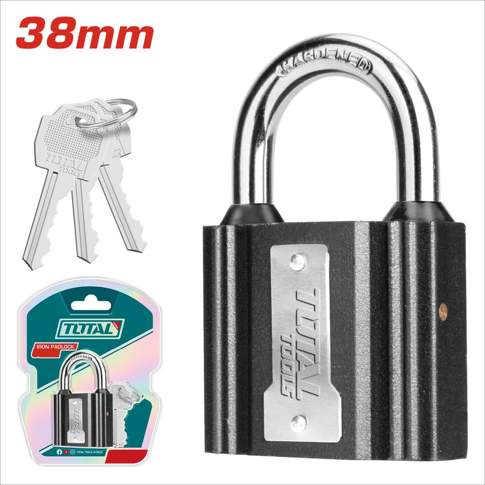 TOTAL 金屬鎖頭32/38/50/63mm-規格圖1