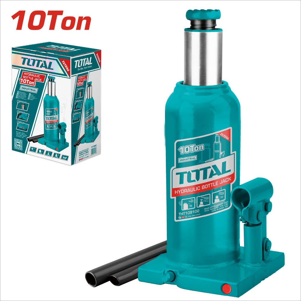 TOTAL 立式千斤頂 液壓款-規格圖1
