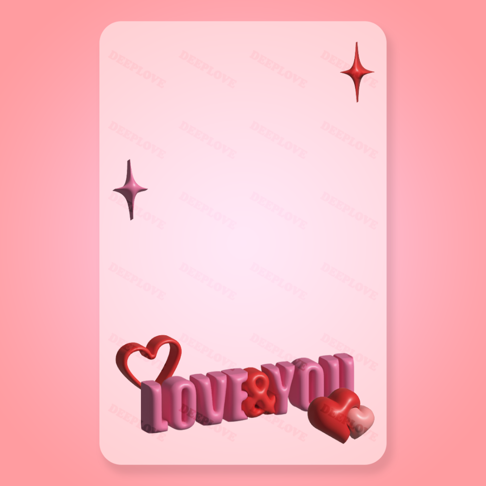 滴樂 3D 文字 ICON 裝飾 透卡 相框 (3款)-細節圖3