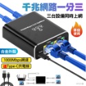 網線1轉2分配器 路由器專用 1埠轉2埠 RJ45 1000Mbps 網路延長 網路線穿牆 網路分配器 分線器-規格圖9