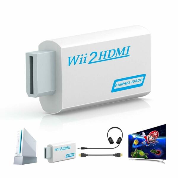 wii轉hdmi轉換器任天堂WII TO HDMI轉換頭WII2HDMI 遊戲轉高清-細節圖4