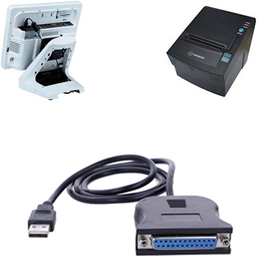 USB to LPT 轉換頭 Printer cable 印表機IEEE-1284/DB25母 25PIN 25/36針-細節圖3