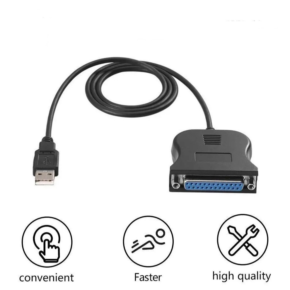 USB to LPT 轉換頭 Printer cable 印表機IEEE-1284/DB25母 25PIN 25/36針-細節圖5