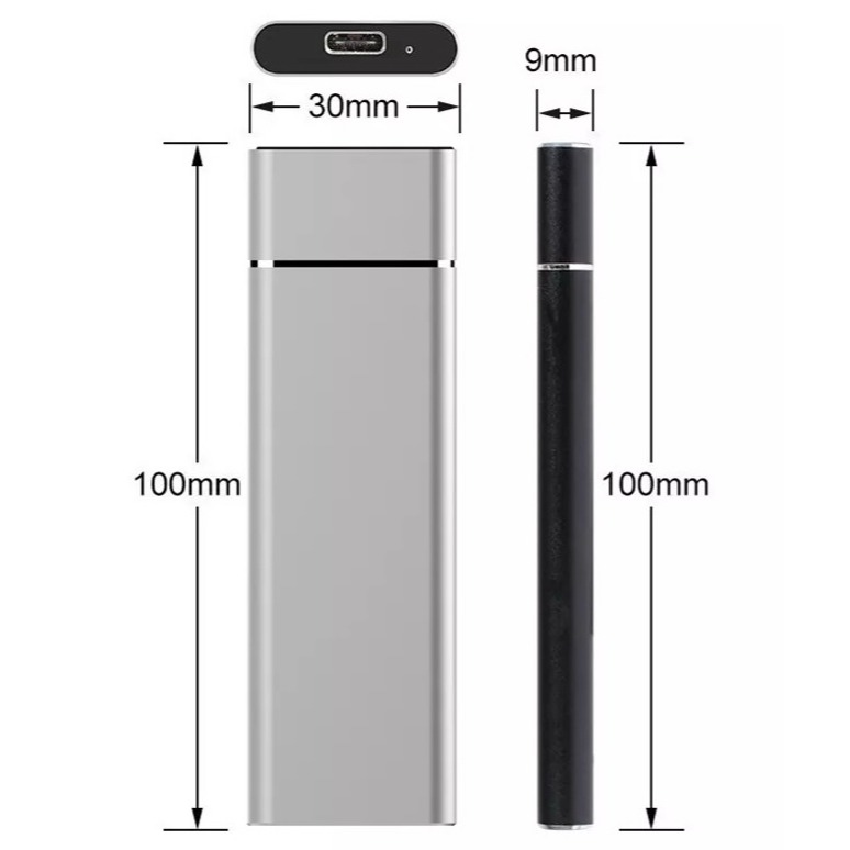 M.2 外接盒 M2 硬碟外接盒 NGFF NVME 雙協議 外接硬碟盒 5Gb/10Gbps SSD 散熱佳-細節圖4