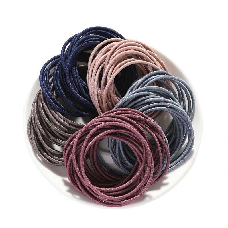 扎頭髮皮筋女小發圈兒童頭繩發繩女童寶寶橡皮筋不傷發彈性好髮飾-細節圖2