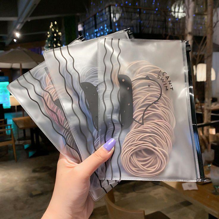 扎頭髮皮筋女小發圈兒童頭繩發繩女童寶寶橡皮筋不傷發彈性好髮飾-細節圖5