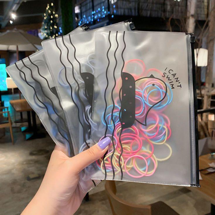 扎頭髮皮筋女小發圈兒童頭繩發繩女童寶寶橡皮筋不傷發彈性好髮飾-細節圖8