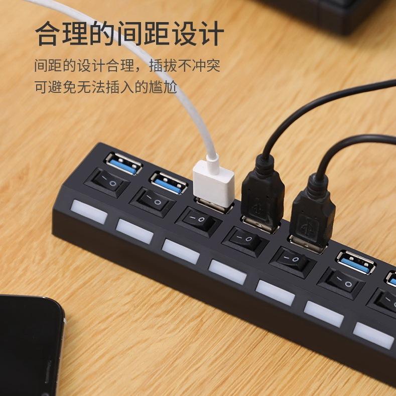 USB HUB排插 筆電 適用USB延長線 擴充器 集線器 多孔充電器 充電頭 PD 多口 多洞 快充-細節圖7