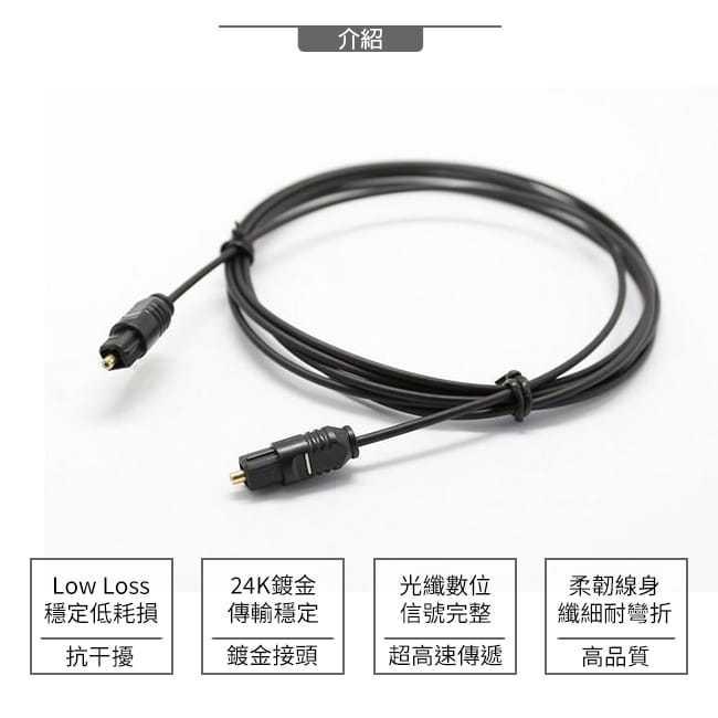 數位光纖音源線 SPDIF 音頻線 高速光纖數位 高保真 方口 音源線 TOSLink 光纖-細節圖4