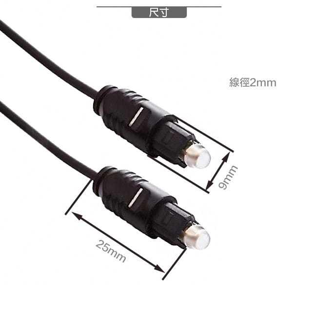 數位光纖音源線 SPDIF 音頻線 高速光纖數位 高保真 方口 音源線 TOSLink 光纖-細節圖6