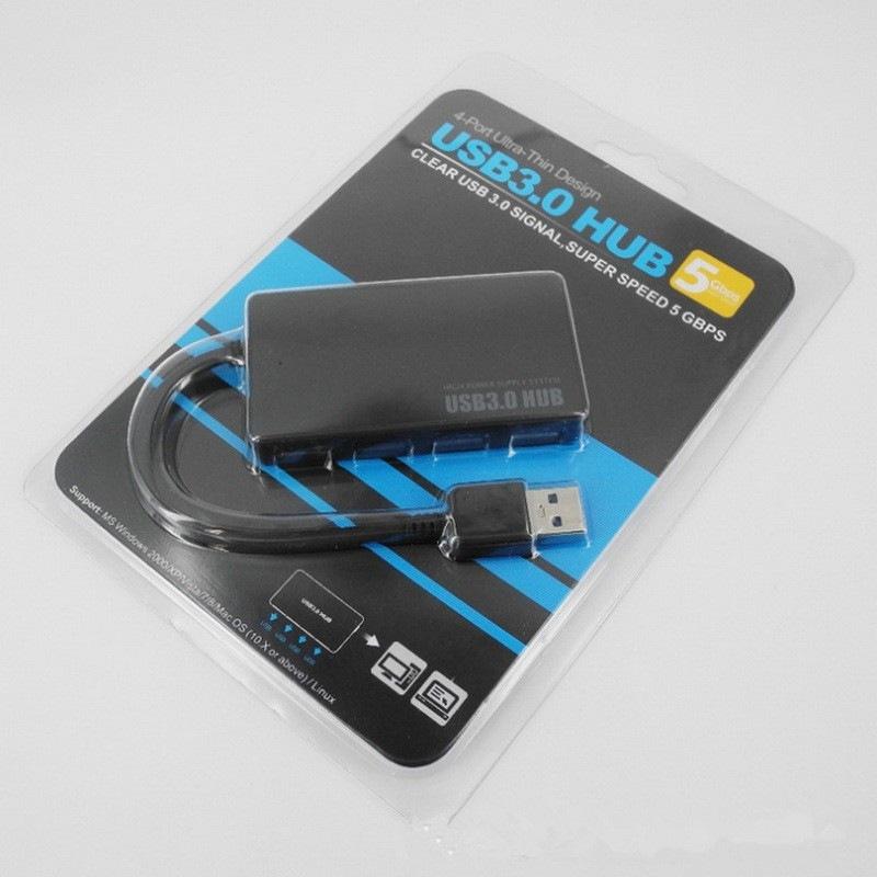 USB3.0 Hub 四口 HUB3.0 超薄4口3.0分線器2.0集線器 usb電腦擴展塢 hub擴展器 Hub 集線-細節圖6