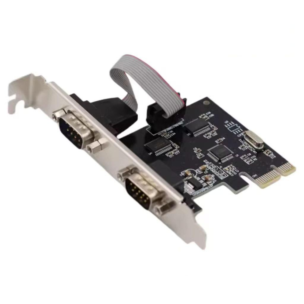全新 PCI-E 轉 RS232 2port 串口卡 PCIE 擴充卡 轉接卡 WCH382L 晶片 COM POS-細節圖5