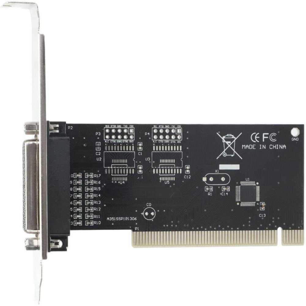 LPT Parallel 印表機 平行埠 列印埠 PCI 卡 擴充卡 CH351Q-細節圖8