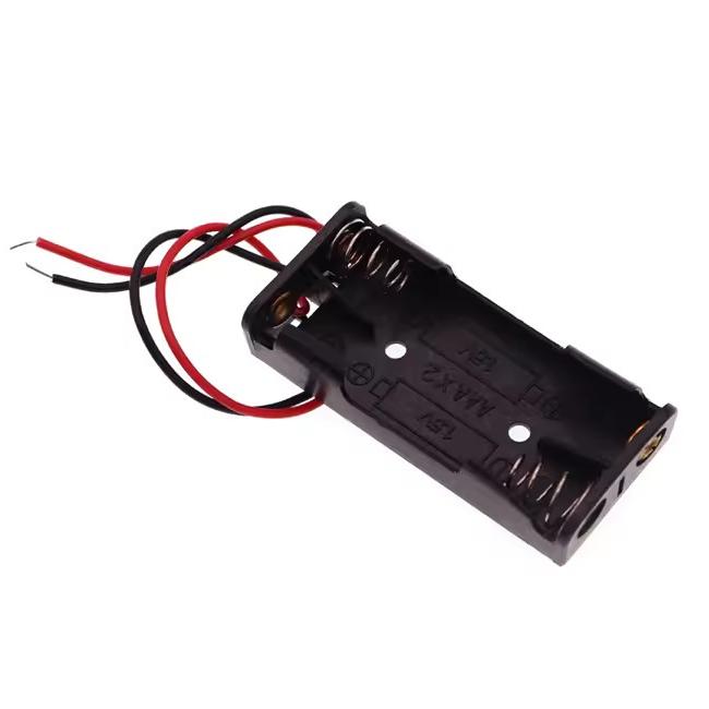 4號帶線電池盒 串聯 1.5V 鋰電池 帶線 串聯 單節電池盒 串聯充電 充電座 電池座 鋰電池盒 4號電池-細節圖3