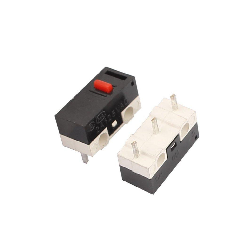 滑鼠按鍵 滑鼠開關 三腳 微動開關 按鍵開關 無柄 電腦配件1A/125V-細節圖4