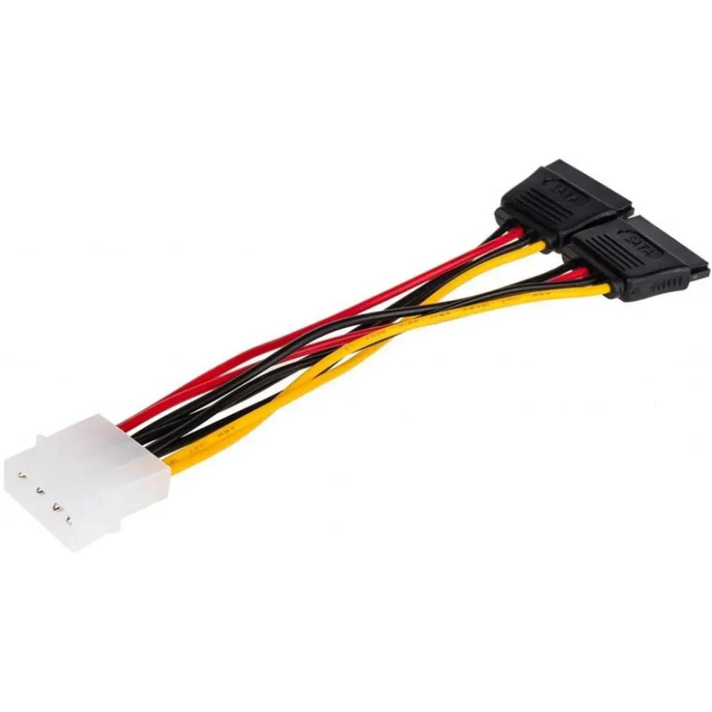 電源轉接頭 大4PIN 轉 雙SATA 電源線 電源轉接線 大4p 轉 雙SATA 一對二 IDE 轉 SATA-細節圖4