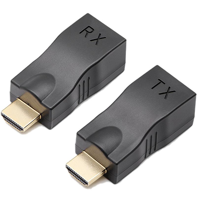 HDTV 延長器 RJ45轉HDMI 網路延長器 CAT6 網路線延長 HDTV轉RJ45 方便佈線 延長-細節圖6