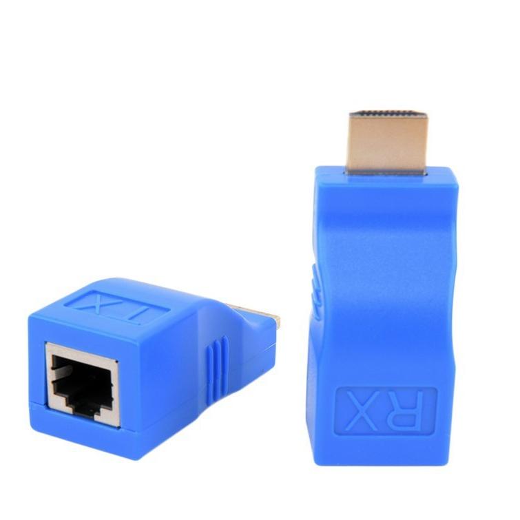 HDTV 延長器 RJ45轉HDMI 網路延長器 CAT6 網路線延長 HDTV轉RJ45 方便佈線 延長-細節圖7