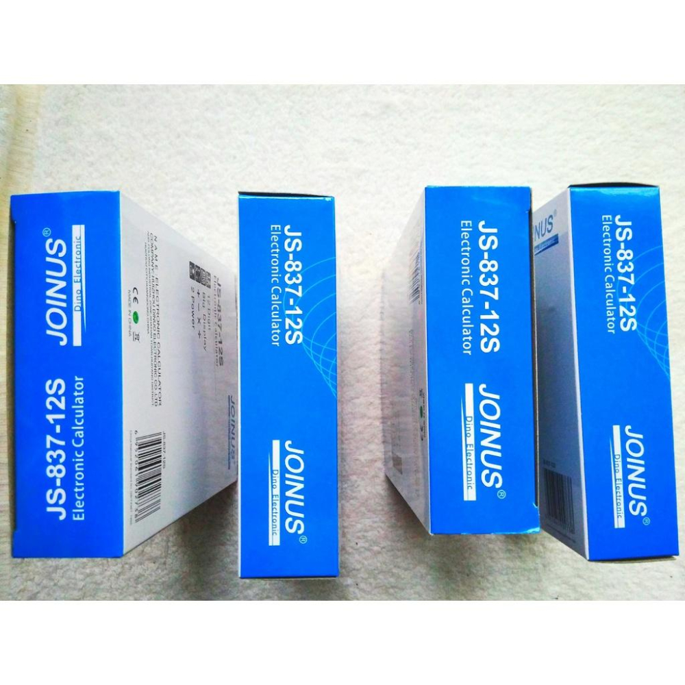 JOINUS JS-837-12S 財務會計電腦 12位元 桌面 太陽能雙重電源計算器-細節圖5