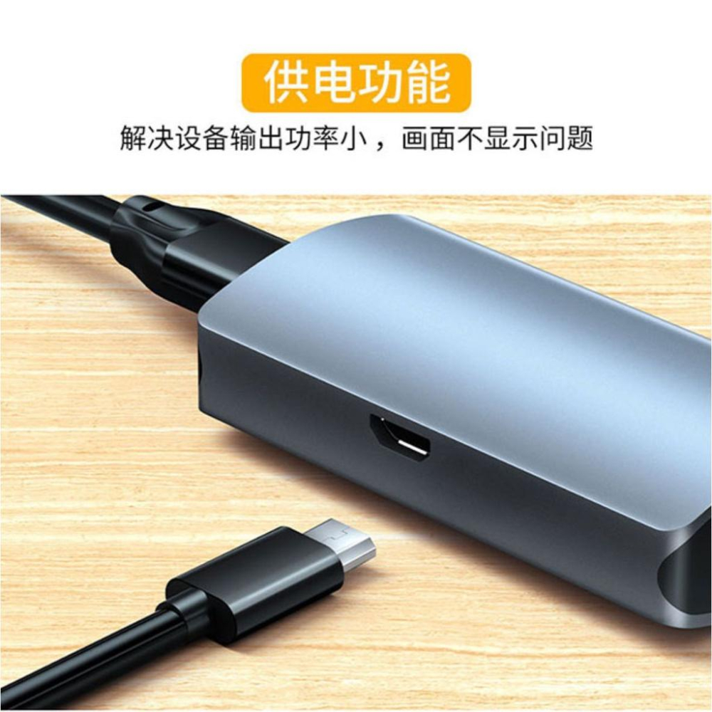 HDMI 2.0 轉 USB-C 轉接線 0.2米 Lontium LT6711A 晶片 4K60Hz-細節圖4