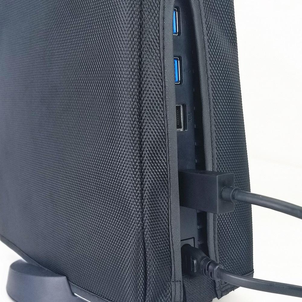 PS5 直立 專用 防塵罩 防水布 防塵 防塵套 防塵罩 後開口設計 Playstation5-細節圖6