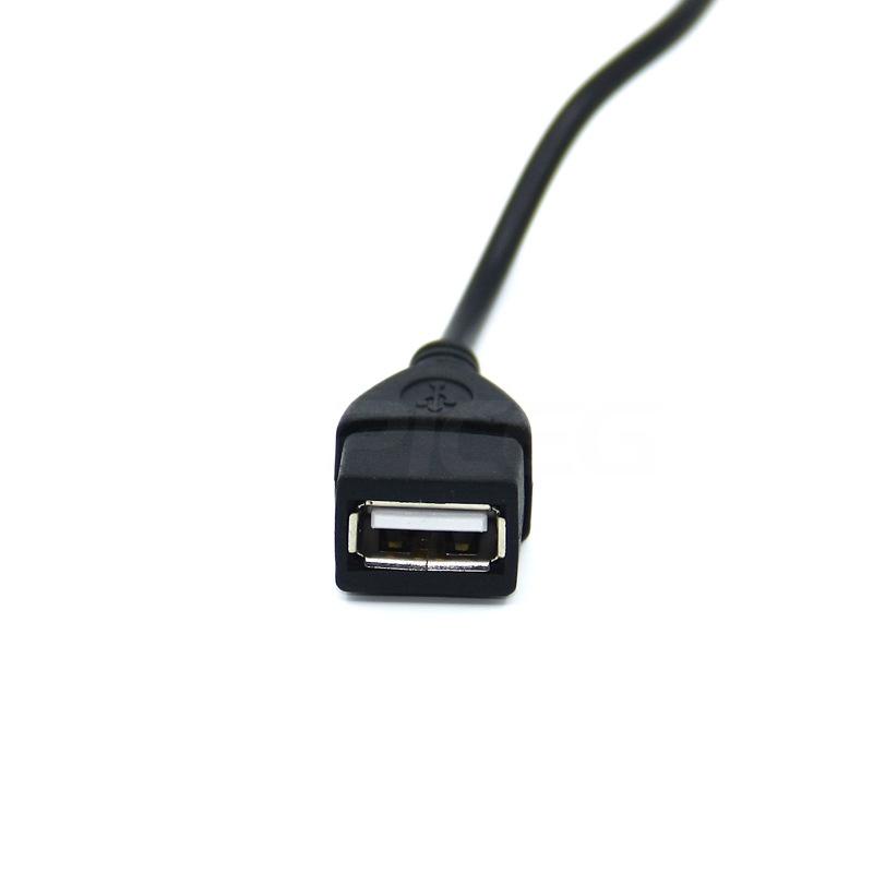 車用 車載 AUX USB轉3.5mm 音源線/轉接線 3.5轉usb 隨身碟轉接線 3.5公轉A母 aux音頻線-細節圖2